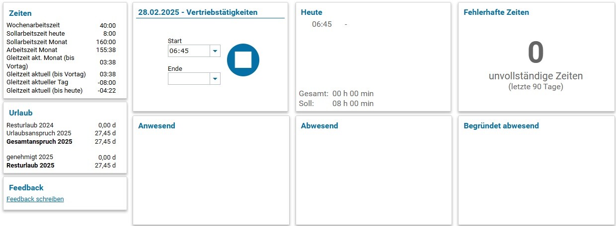 Zeiterfassung_Mitarbeiteransicht_Clean
